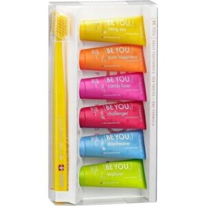 Curaprox BE YOU tandbørstesæt 6 stk x 10 ml